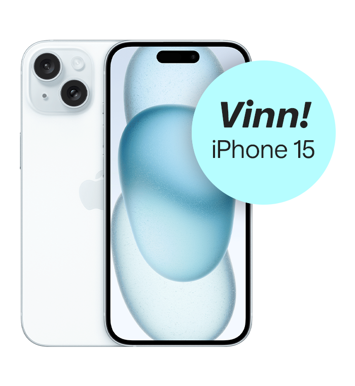 iphone 15 hvit 